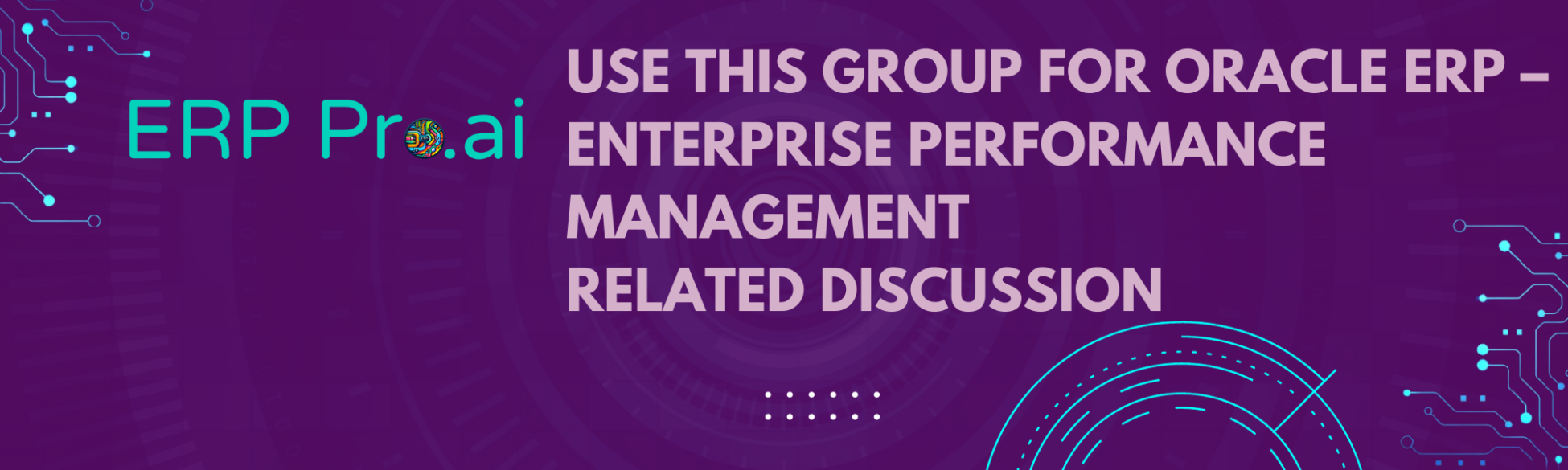Oracle Cloud ERP – Enterprise Performance Management